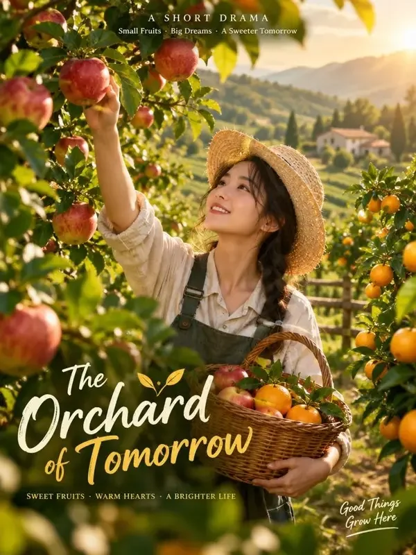 《果园里的约定》- 黄豆田园爱情短剧封面 《果园里的约定》- 黄豆田园爱情短剧封面